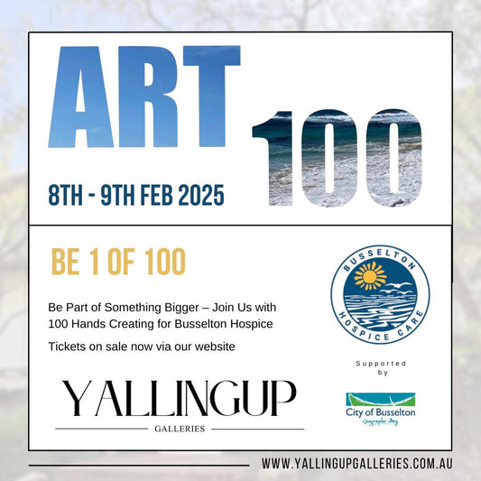 ART 100 Community Initiative: Local Businesses Unite to Support Busselton Hospice