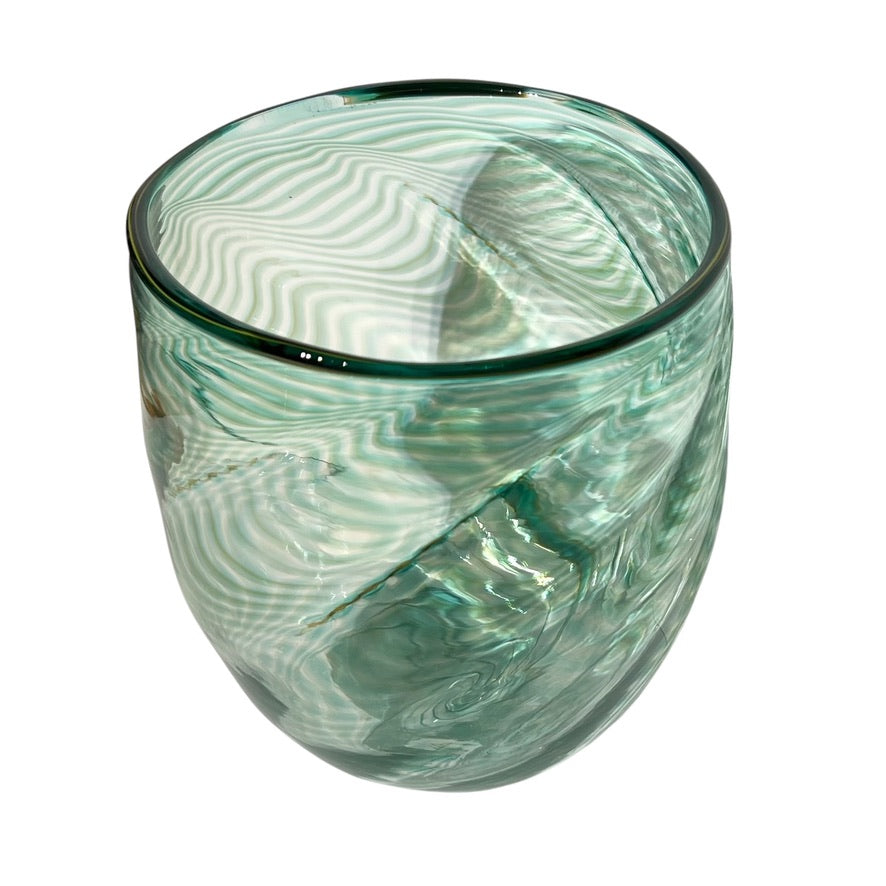 Bent Vase Aqua - 051