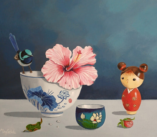 Hibiscus, Doll and Wren