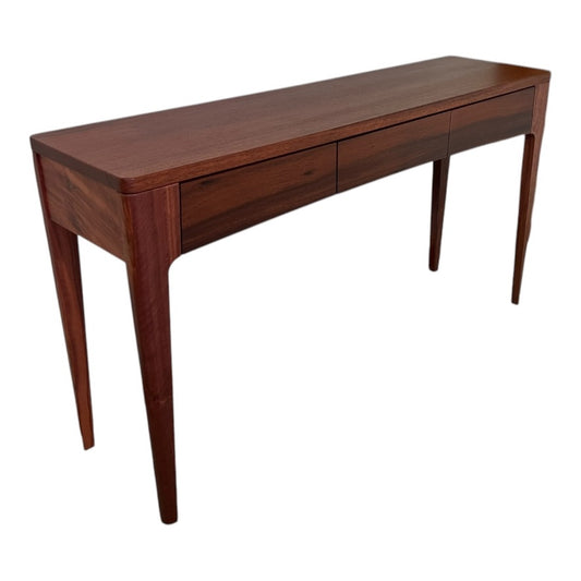 Yallingup Hall Table - Three Drawer in Jarrah