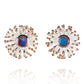 Earrings - Anemone Large Studs, Doublet Opal