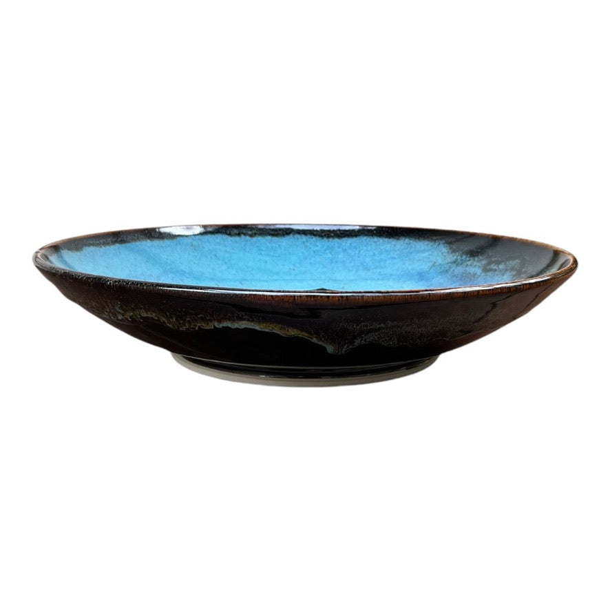 Centrepiece Bowl - Tenmoku and Blue