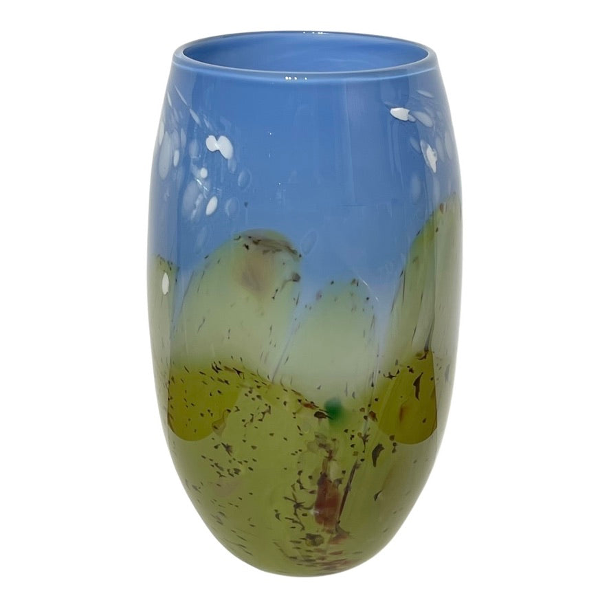 Vase - Dryland Tall Blue Green