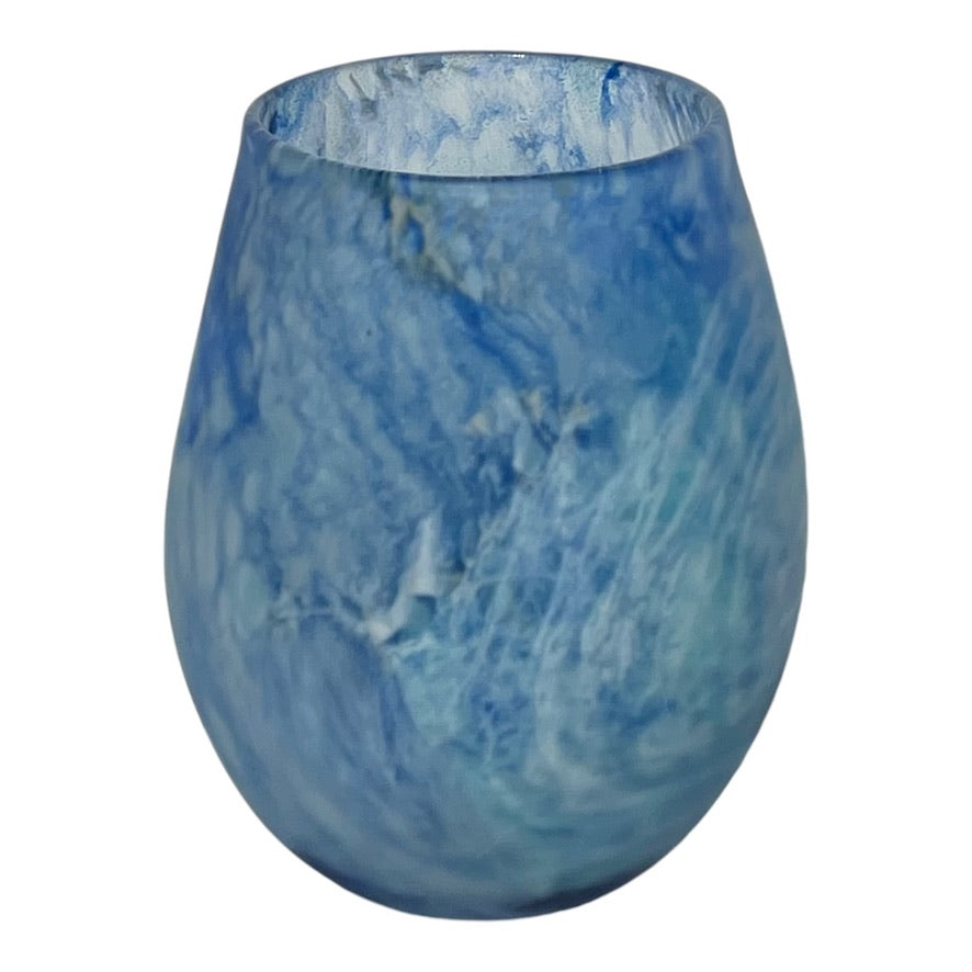 Vase - Seafoam Small Blue