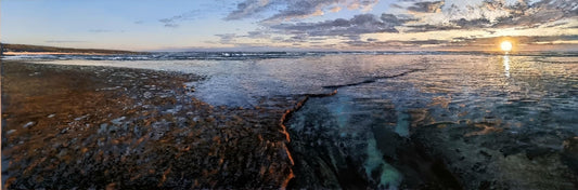 Shallow Pools at Surfers Point - Jan 2025