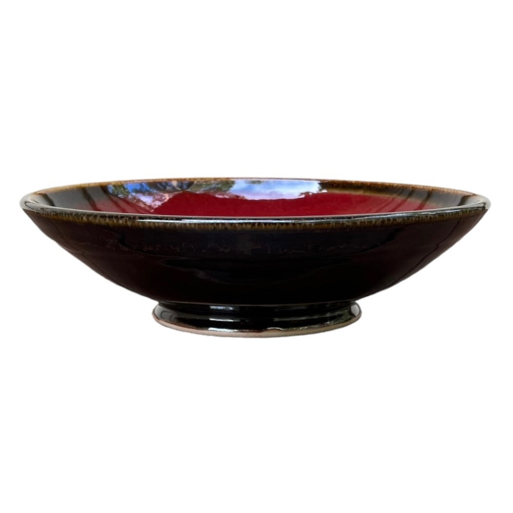 Lotus Bowl - Copper Red