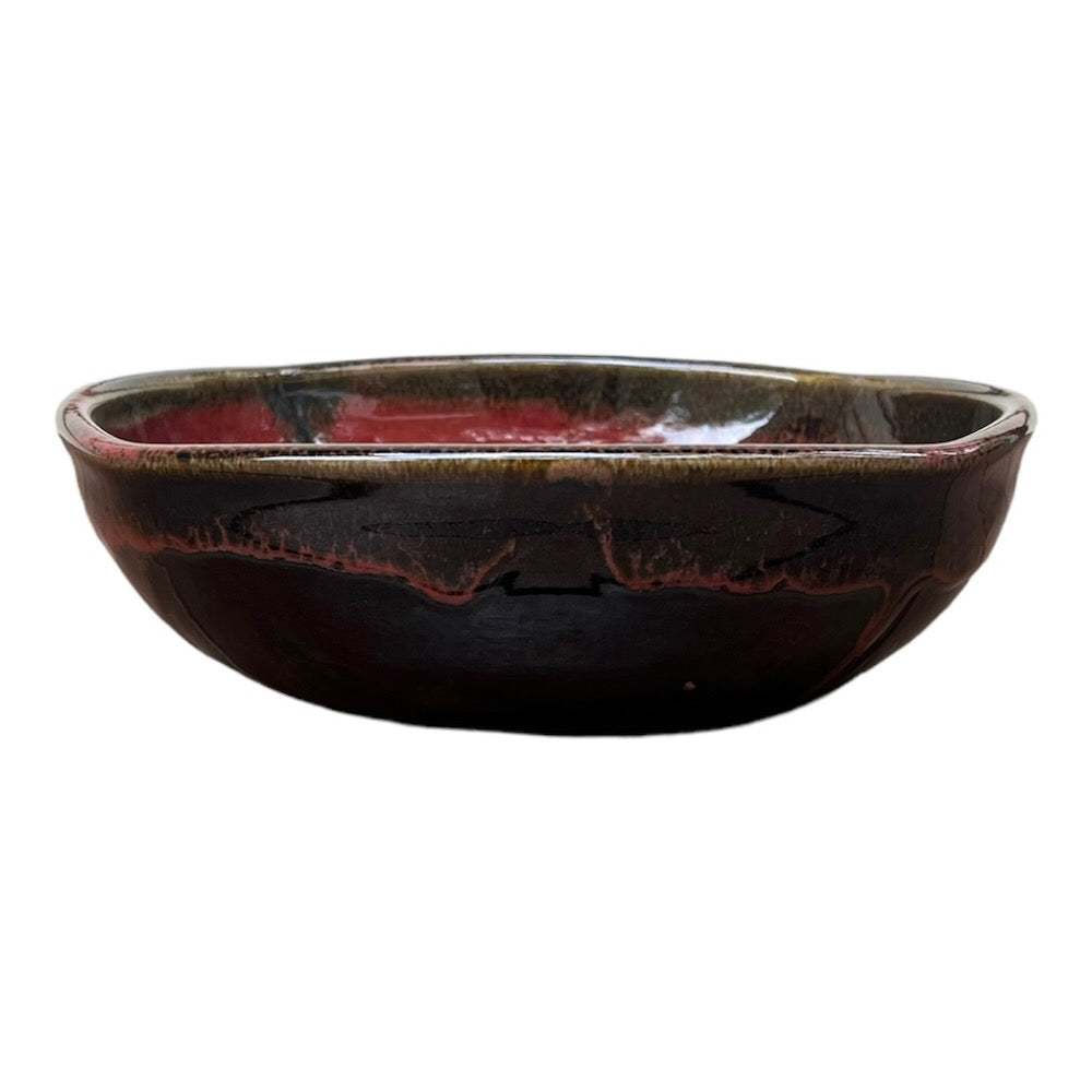 Large Serving Dish - Copper Red