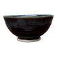 Bowl, Round Small - Blue with Copper Red