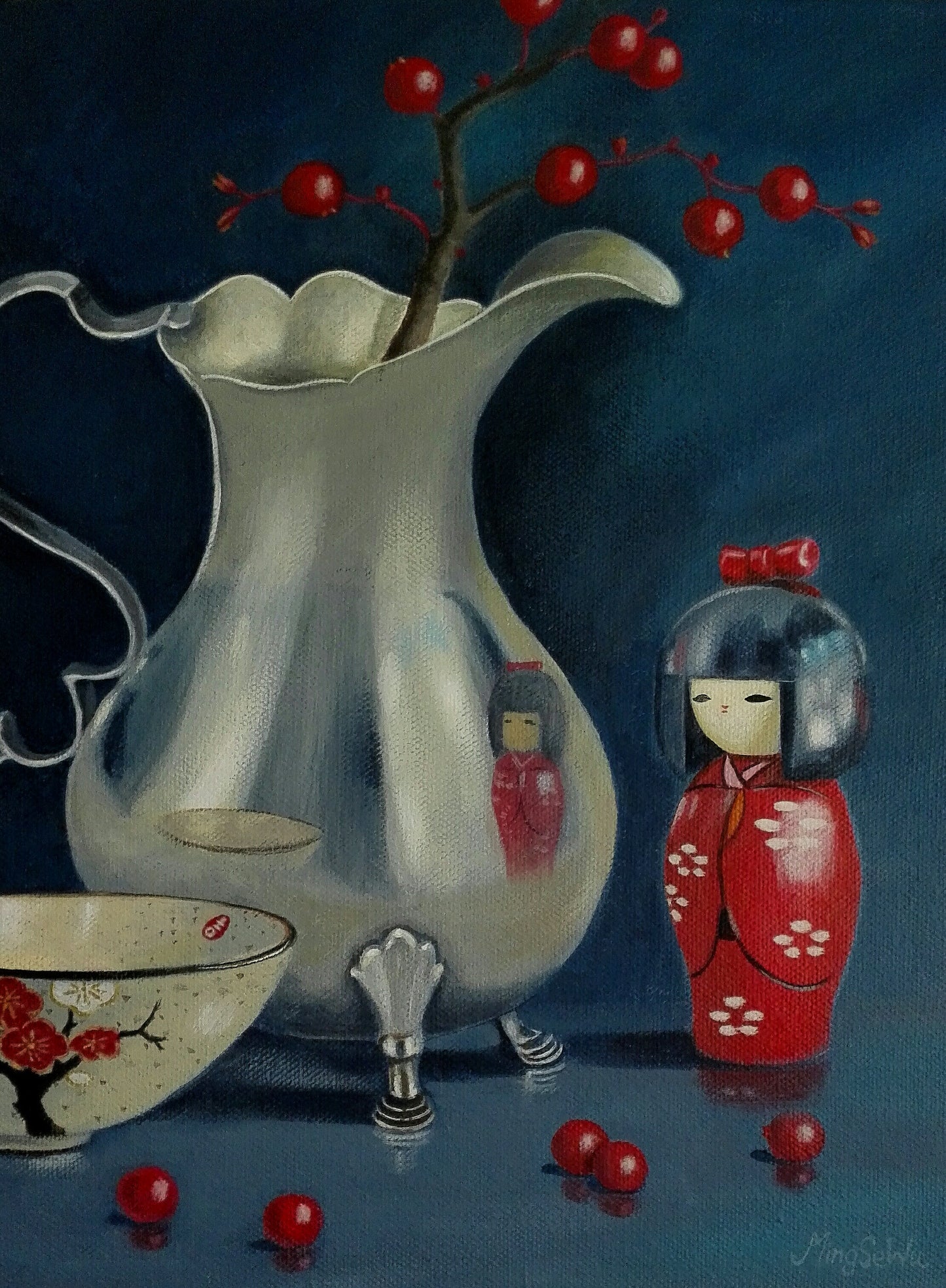 Jug and Doll