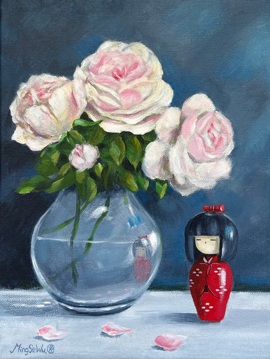 Roses and Doll