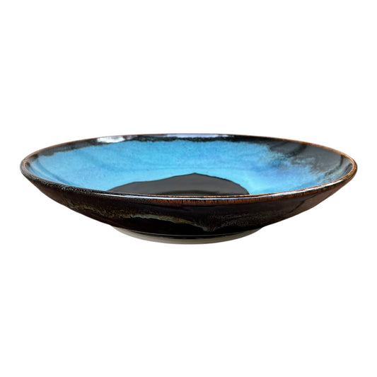 Centrepiece Bowl - Tenmoku and Blue