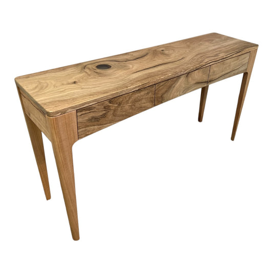 Yallingup Three Drawer Hall Table in Marri - I