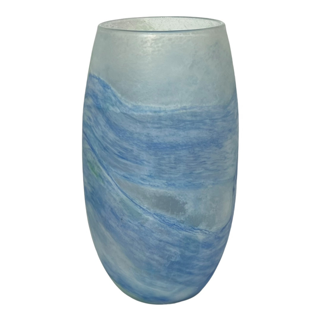 Vase - Seafoam Tall Blue