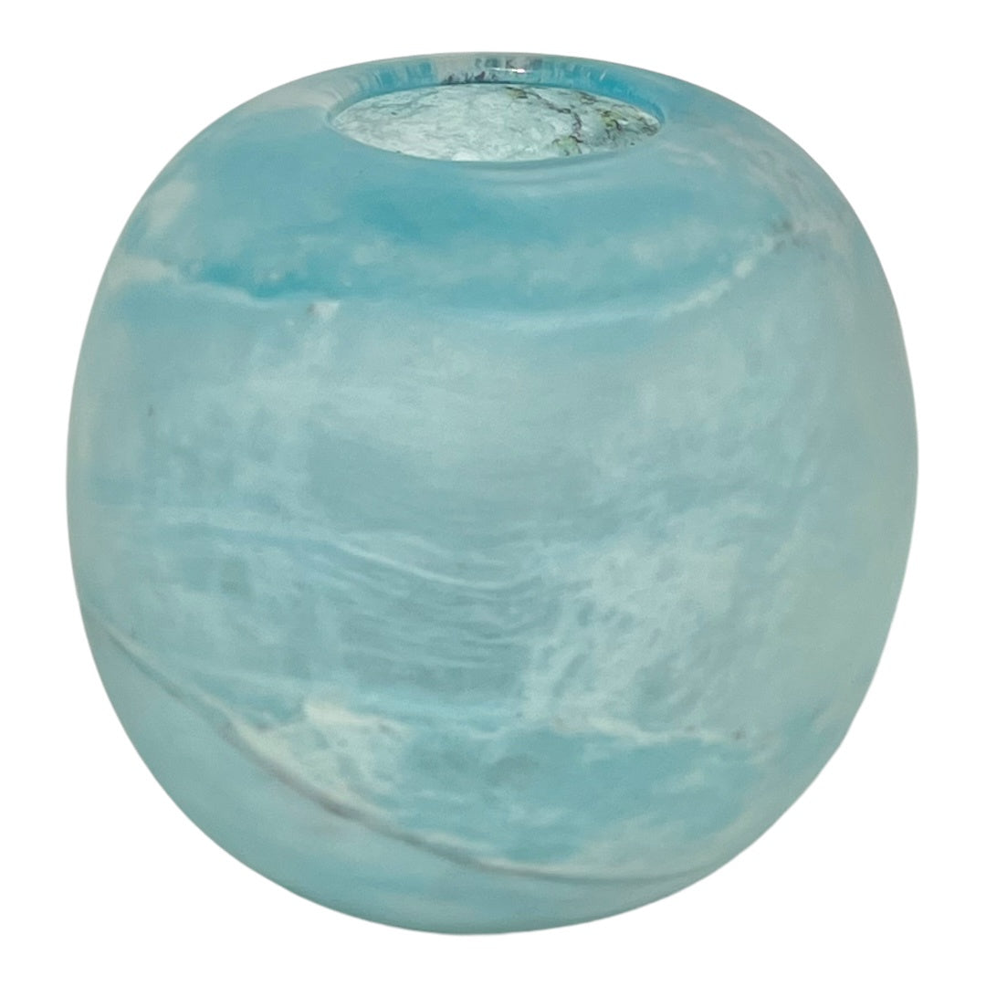 Vase - Seafoam Aqua Orb