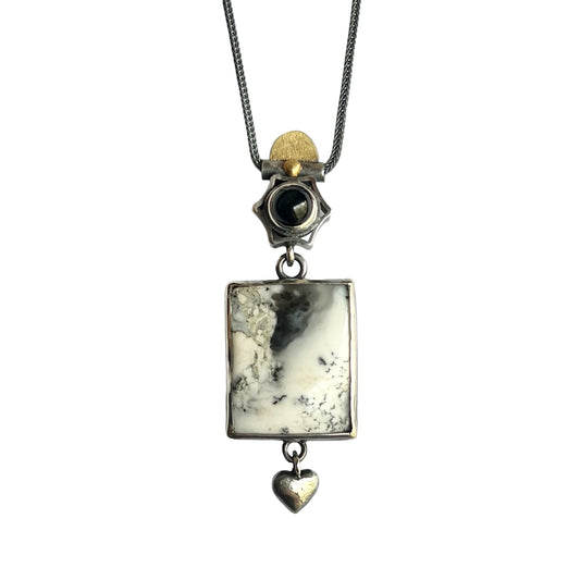 Pendant - You are My Star Dendrite Agate