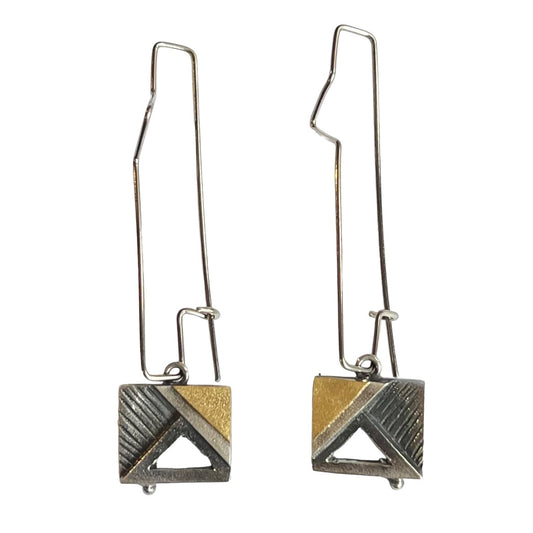 Earrings - Geo Squares