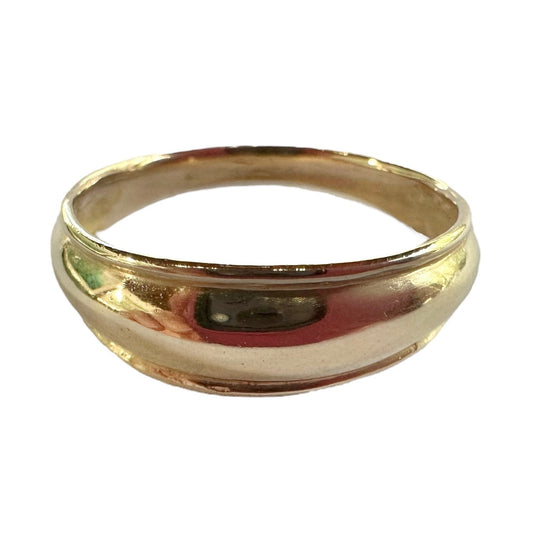 Ring - Smooth Domed Gold