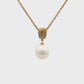 Pendant - Australian South Sea Pearls 10-11mm, 9kt Yellow Gold