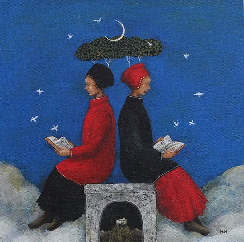 the moon reading circle