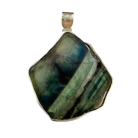 Fluorite Pendant - Large