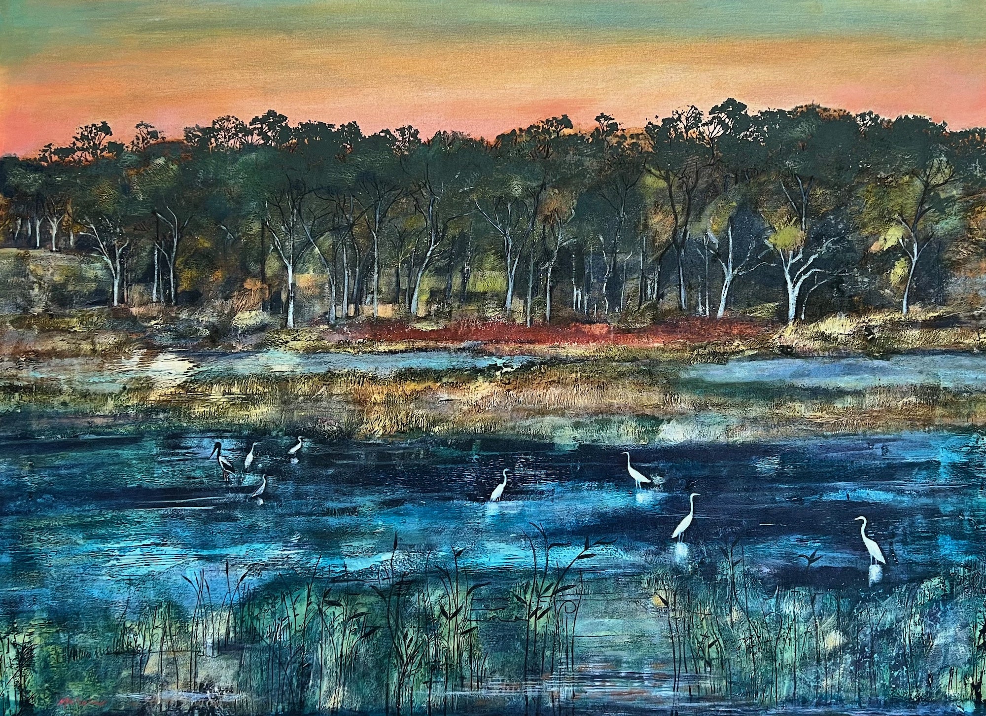 Wetlands - Print – Yallingup Galleries