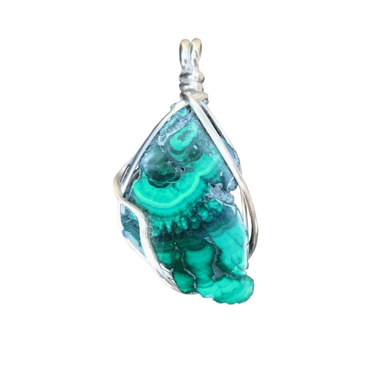 Pendant, Malachite